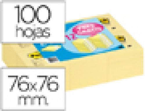 Bloco de notas adesivas tira e poe post-it 76x76mm -pack promocional 24+12 , Post-it , 51903 , 4064035065928
